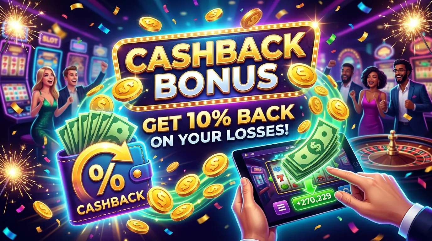 Days casino cashback bonus